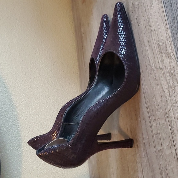 Aubergine Heels - Picture 2 of 5